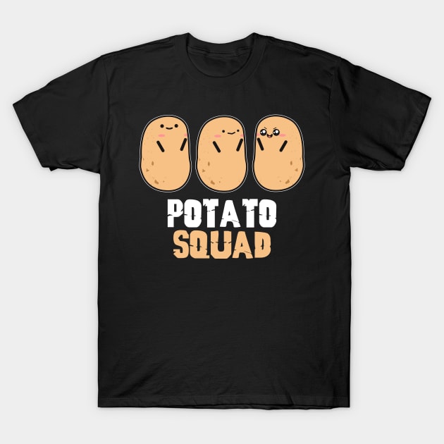 Potato Squad T-Shirt by Imutobi